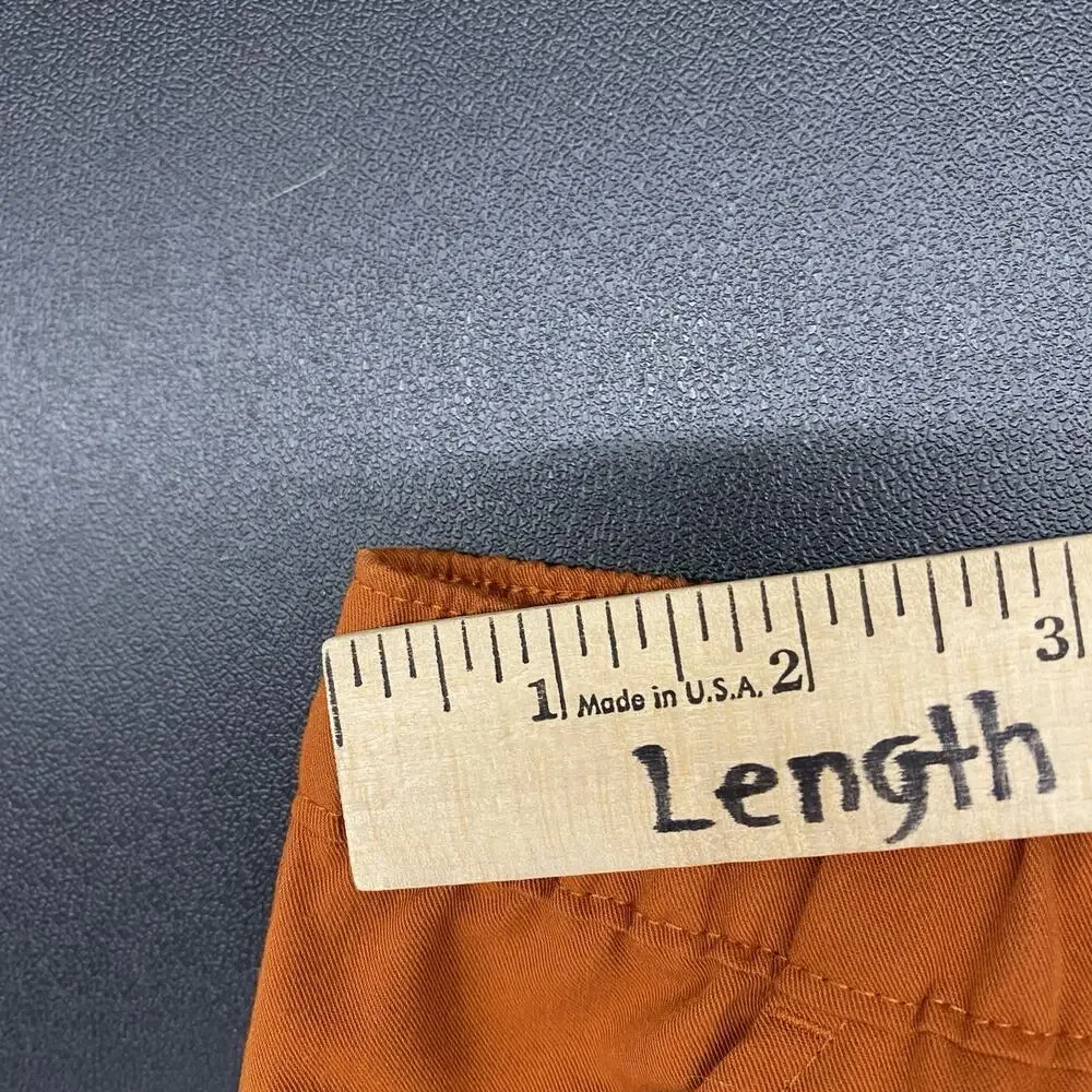 FIGS Scrub Pant Mens Medium Tall Rust Orange Cairo Cargo Medical Nurse NWOT 5917